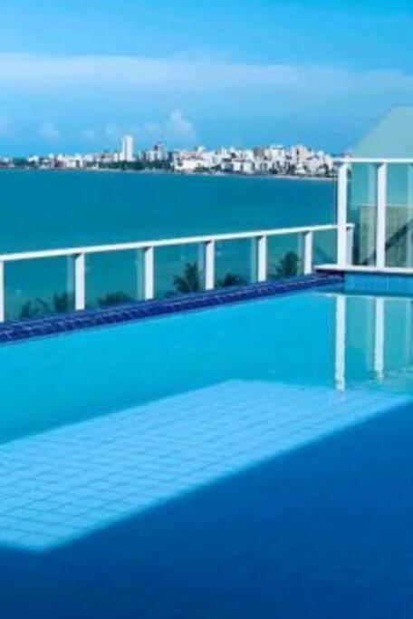 Flat Bello Plaza - Piscina Com Vista Da Orla كابيديلو المظهر الخارجي الصورة