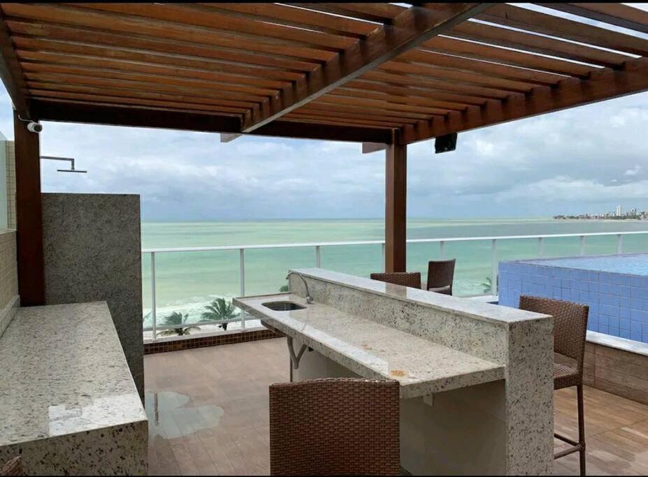 Flat Bello Plaza - Piscina Com Vista Da Orla كابيديلو المظهر الخارجي الصورة
